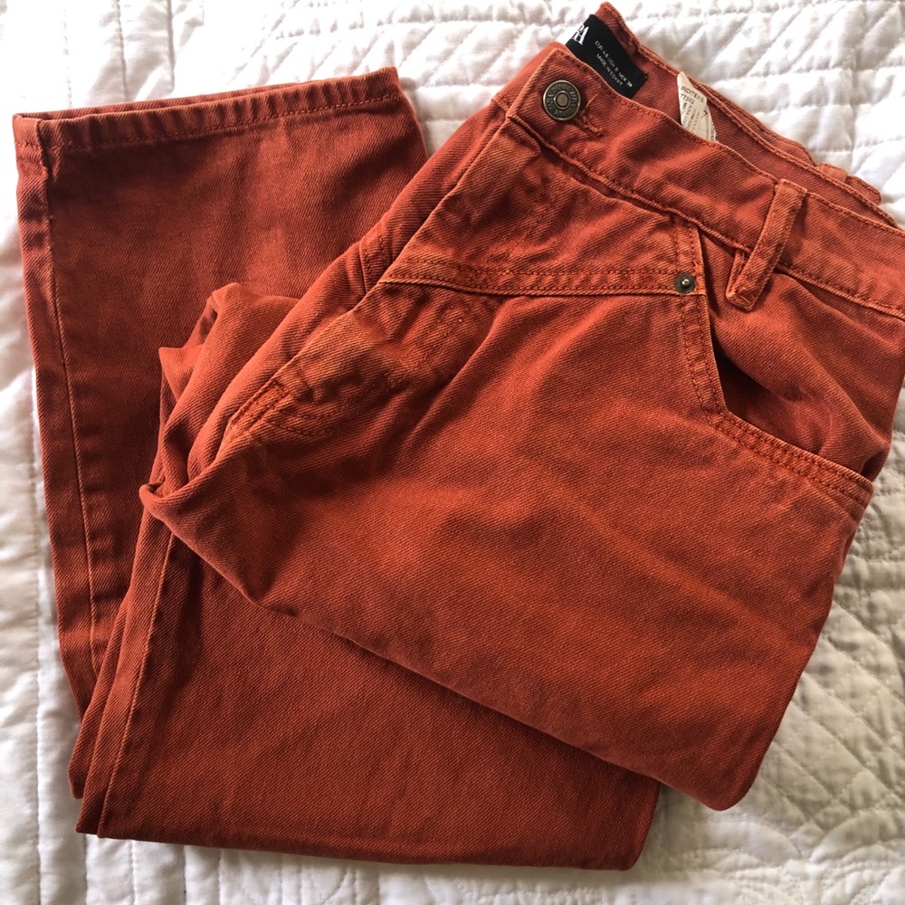 NWOT Zara Highrise Western Jean